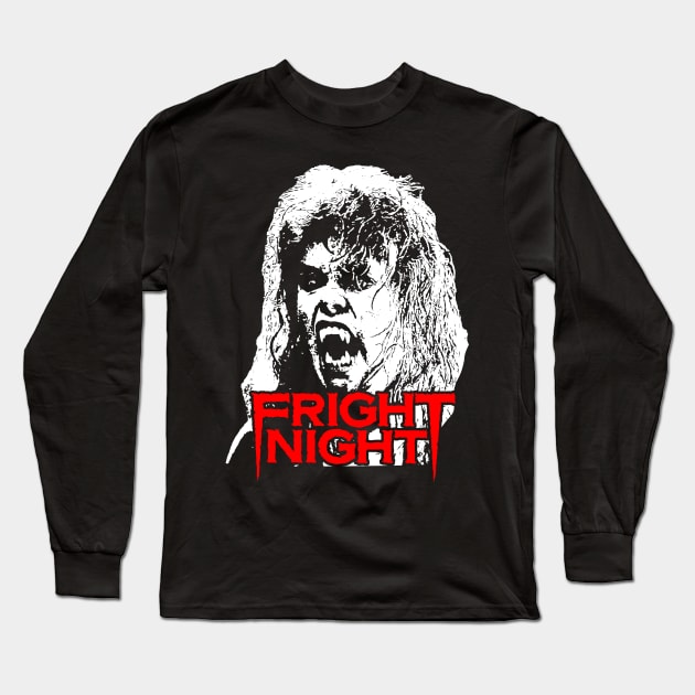 Fright Night, Horror, Cult Classic, Vampire Long Sleeve T-Shirt by Premium Nation